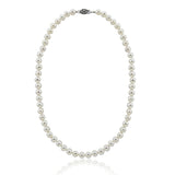 8–9mm White Freshwater Pearl Necklace, 20"