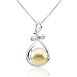 12–13mm Golden Peach Freshwater Pearl Pendant