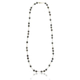 14K Gold Tahitian Pearl Necklace, 40"