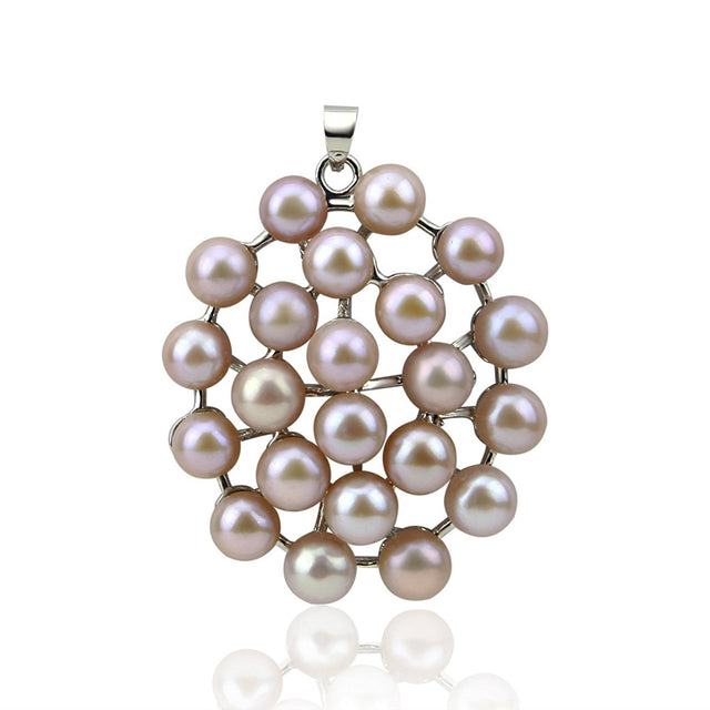 8–9mm Lavender Freshwater Cultured Pearl Pendant
