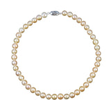 8.5–9.5mm Pink Freshwater Cultured Pearl Circlé Necklace, 17.5"