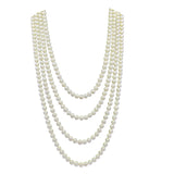 6.5–7.5mm Freshwater Pearl Endless Necklace, 100"
